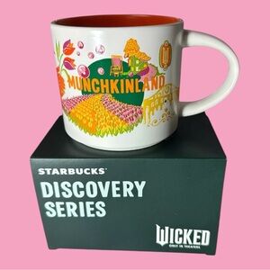 2024 Universal Studios Exclusive Starbucks Wicked Discovery Series Munchkinland